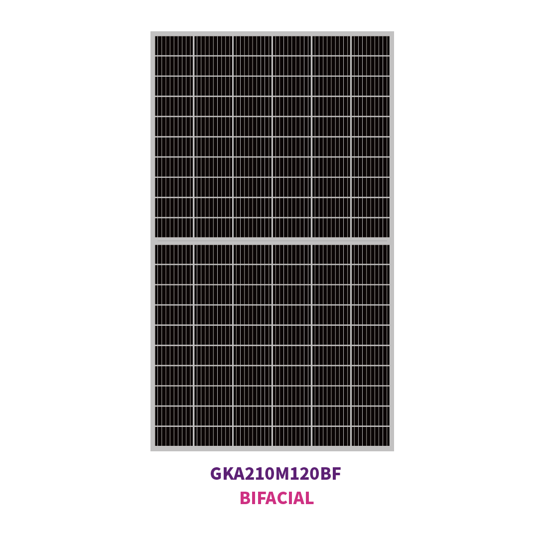 Pannelli solari per uso commerciale da 610 W per l'uso del sistema solare sul tetto domestico 