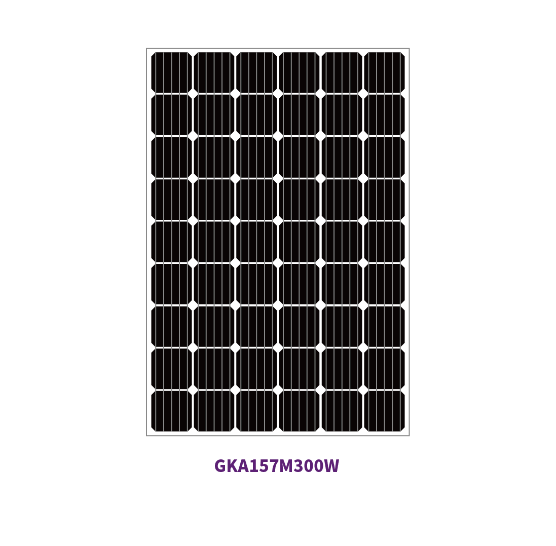 Modulo solare bifacciale in doppio vetro con pannello solare MONO da 300 W ad alta efficienza in Africa