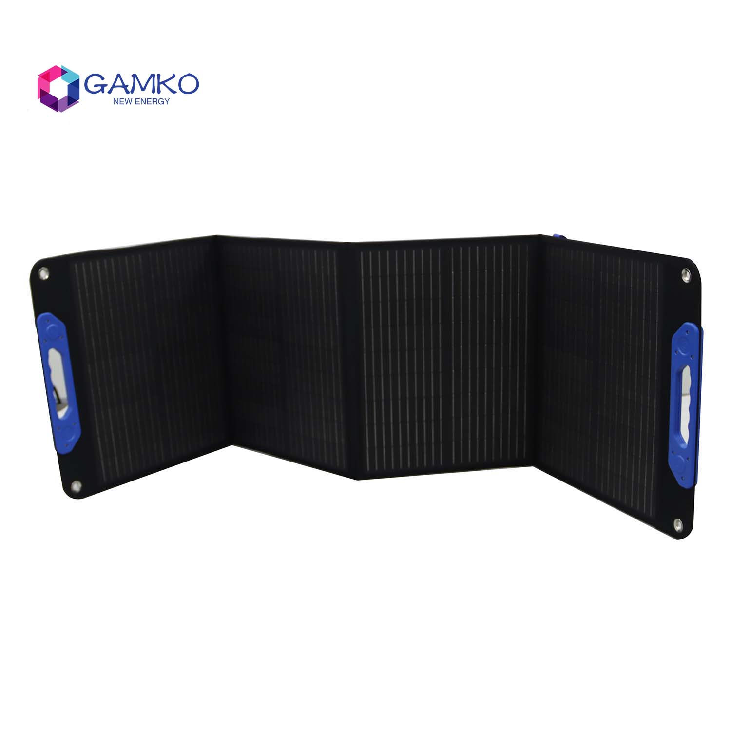 Borsa per moduli solari fotovoltaici portatili da 120 W a 4 cartelle per viaggi in campeggio