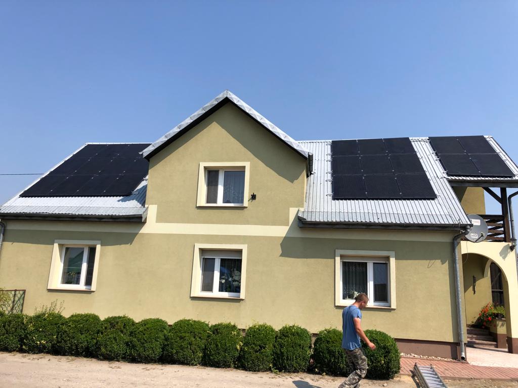 Pannelli solari bificiali completamente neri ad alta efficienza 415w pannello solare per uso domestico con pannelli solari installati