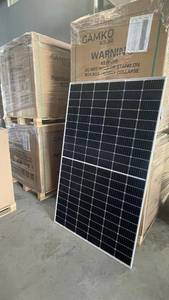 Pannelli a energia solare Pannelli solari mono fotovoltaici neri ad alta efficienza da 470 Watt con servizio OEM