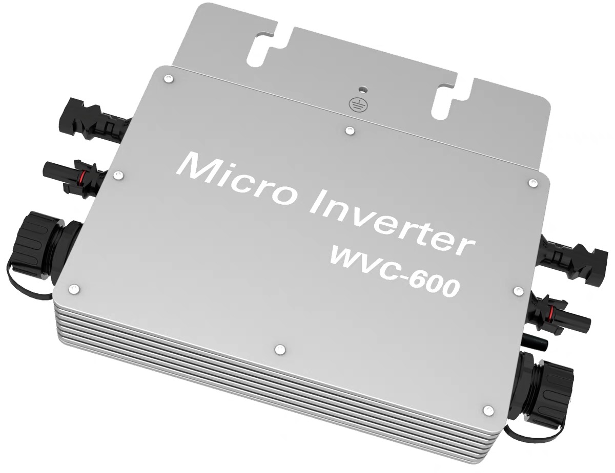 Micro inverter solari da 600 W inverter solari MPPT su micro inverter di rete con Tuya WIFI vita intelligente per sistema domestico solare 700 W 800 W 