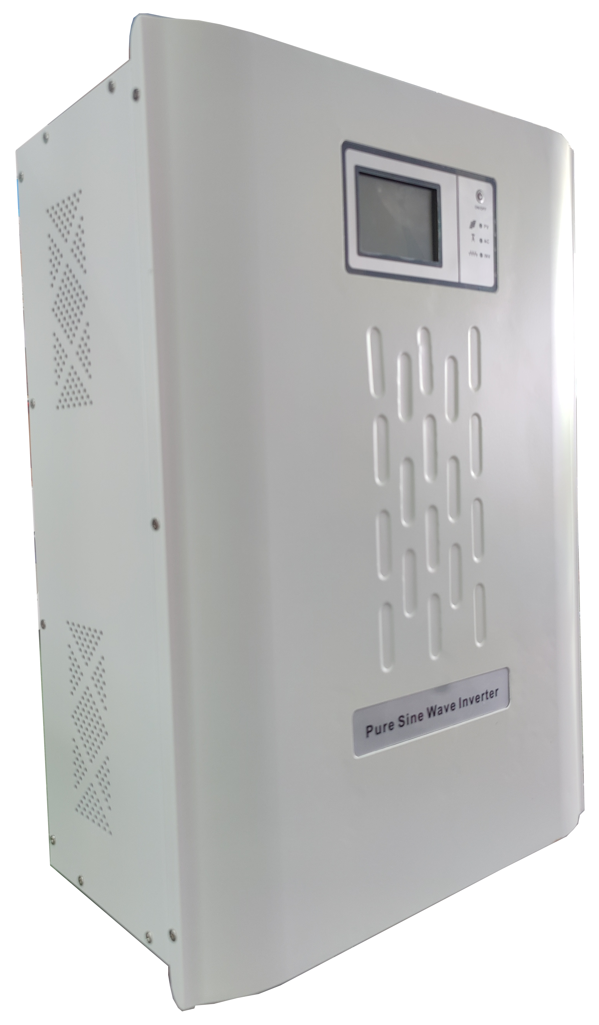 Inverter solare monofase da 6KW montato a parete integrato in MPPT per l'uso del sistema solare domestico