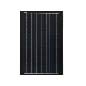 157mm 36 celle solari PERC piccolo pannello solare 100W pannello solare mono nero pieno per sistema di energia solare portatile