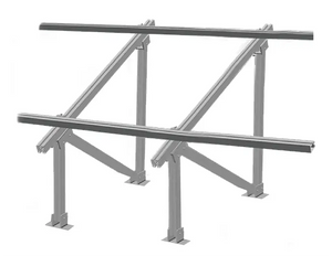 Staffa solare Sistema di montaggio solare di tipo normale utilizzato per campo aperto a terra