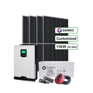 5KW Off Grid Sistema di accumulo solare Modulo fotovoltaico Kit sistema solare Uso domestico 6KW 8KW 10KW